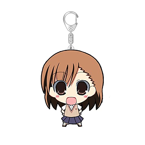 Amazon.co.jp: とある科学の超電磁砲 キーホルダー 御坂美琴 白井黒子